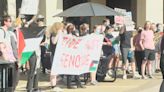 Dozens of students at University of Alabama protest in support of solidarity with Palestine