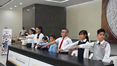 En funciones integrantes del Cabildo Infantil 2024