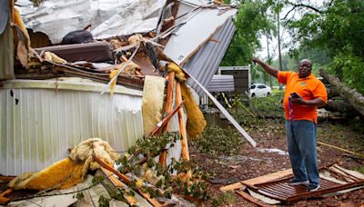 2 dead in Louisiana as tornadoes hit the South, thousands without power