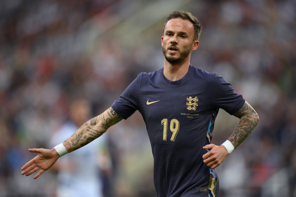 England’s Euro 2024 squad LIVE: Latest news as James Maddison leaves camp and Liverpool duo cut
