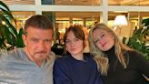 Antonio Banderas se reencuentra con Melanie Griffith y su hija Stella un día antes de los Oscar