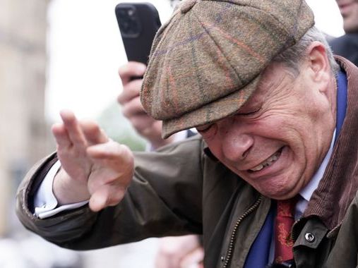 Man admits throwing objects at Nigel Farage on general election campaign trail in Barnsley