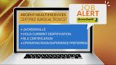 JOB ALERT: Ardent Health Services in Jacksonville needs a Certified Surgical Tech/CST