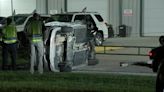 1 dead, 4 hospitalized after police chase ends in rollover crash in SE Houston