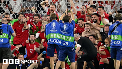 Euro 2024: "Best day in their lives" as Georgia stun Portugal and Cristiano Ronaldo