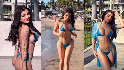 Karely Ruiz enamora con bikini y el ritmo de Carlos Vives
