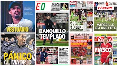 Banquillo del Sevilla, futuro de Guido, lío en el Barça, Mendilibar vs. Monchi... portadas del viernes 19 de abril de 2024