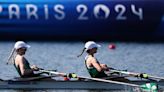 Margaret Cremen and Aoife Casey win women’s lightweight double sculls repechage to move into semi-finals