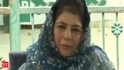 "No accountability...By now heads should have rolled": PDP chief Mehbooba Mufti on killing of four Army personnel in Doda encounter - The Economic Times