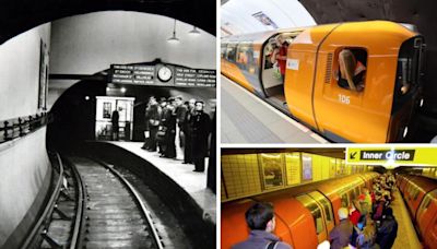 Glasgow Subway trains join 'forgotten' station in history books after 44 years