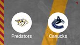 How to Pick the Predators vs. Canucks NHL Playoffs First Round Game 6 with Odds, Spread, Betting Line and Stats – May 3