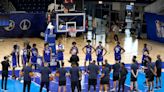 Patrick Baldwin Jr. and Johnny Davis make the rounds at NBA draft combine in Chicago