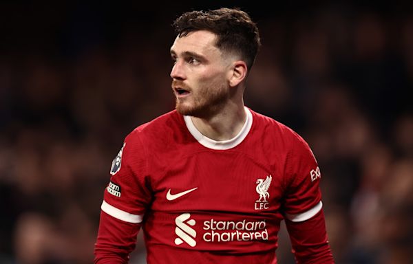 Liverpool handed Andrew Robertson fitness blow on pre-season tour