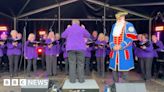 Musical tribute for Martin Wood's 40 years as Shrewsbury town crier