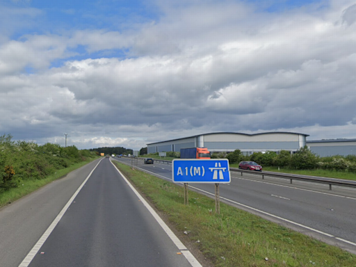 Live updates as crash between car and van closes route 'for some time'