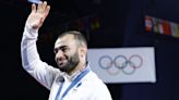 JO 2024: l'argent au cou, la fierté au coeur pour le judoka français Luka Mkheidze