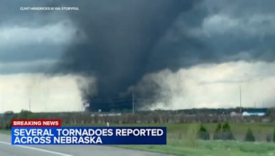 Nebraska tornado damage confirmed near Omaha, funnel clouds spotted in eastern part of state