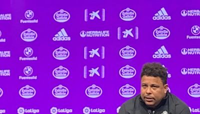 Ronaldo Nazário continuará al frente del Real Valladolid y aportará más capital