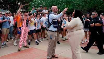 'Racist' actions from counterprotesters at University of Mississippi prompt investigation