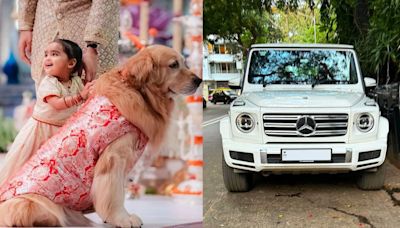 Anant Ambani’s golden retriever Happy owns a luxury car worth Rs 4 crore