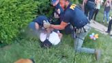 Ohio K-9 officer on leave after video appears to show police dog attacking man lying on stomach