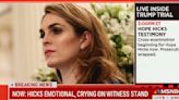 Hope Hicks Breaks Down Crying on Stand in Trump Trial, Sending Court Into Recess