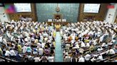 Opposition raises slogans during President’s address in Parliament