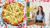 White Zucchini Pizza with Garlicky Labneh Is Perfect for Summer