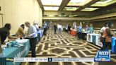 Job seekers attend the WXXV Job Fair in Biloxi - WXXV News 25