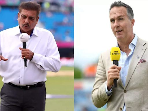 'Nobody in India cares': Ravi Shastri roasts Michael Vaughan over 'India-centric T20 World Cup' criticism | Cricket News - Times of India