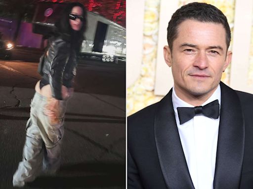 Orlando Bloom Teases Fiancée Katy Perry for Butt-Baring Coachella Look: 'Told Ya to Bring That Belt'