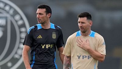 Messi, Scaloni to miss Argentina final group match