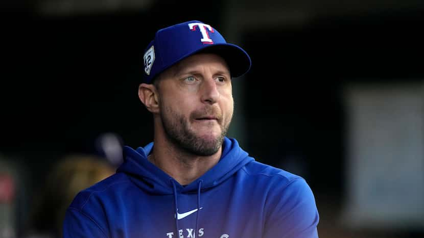 Texas Rangers’ Max Scherzer in foreign territory as he waits for his return to the mound