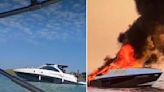 Vídeo: passageiros pulam no mar após incêndio em lancha no RJ