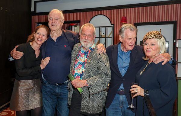 John Cleese reunites with Monty Python members at Fawlty Towers West End show