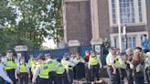 Arrests as police clash with protesters trying to stop asylum seekers being moved from London hotel