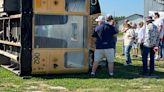Mercer County takes part in mock school bus crash exercise