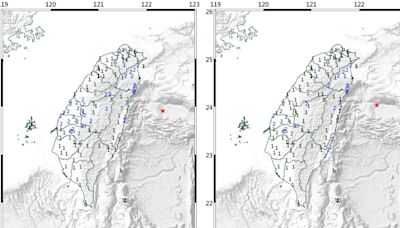 與0403無關！東部海域凌晨連2起規模5↑「獨立地震」 全台有感
