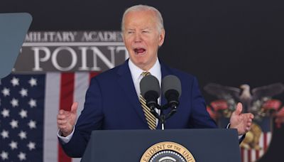 Biden repeats football claim to West Point graduates at commencement address