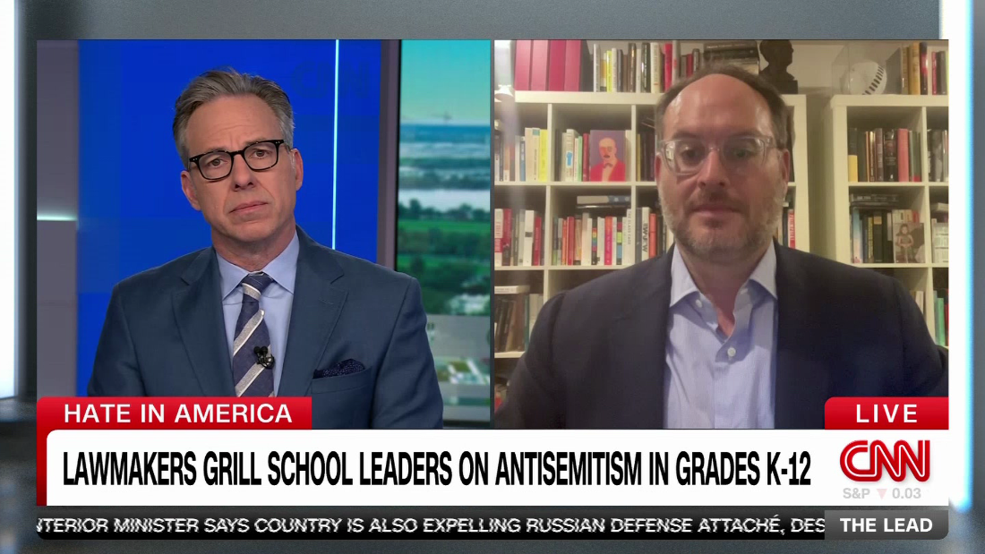 Lawmakers grill school leaders on antisemitism in K-12 - CNN Video