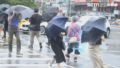 凱米10級暴風圈「恐掃大台北桃宜」！2天風雨最劇