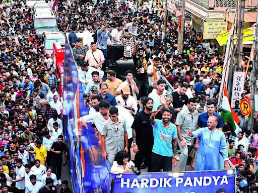BCA upset over exclusion from Hardik Pandya's roadshow | Vadodara News - Times of India