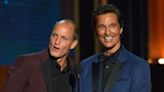 Matthew McConaughey and Woody Harrelson might be real brothers? Duuuuuuude