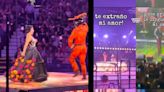 Angela Aguilar le grita "te extraño mi amor" a Cristian durante concierto