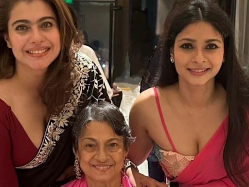 Kajol drops sweet birthday wish for ’evergreen, crazy, beautiful’ mom Tanuja