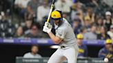 Rhys Hoskins hit by pitch with bases loaded in 9th inning, Brewers beat Rockies 4-3