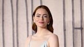 Emma Stone Revives the Old Hollywood Shawl at ‘Poor Things’ Screening in London