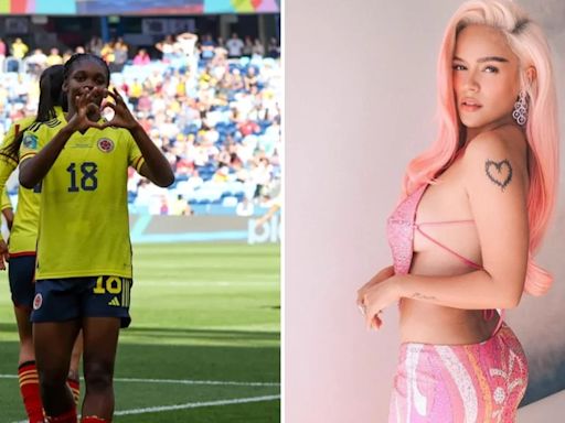 Karol G animó a la selección Colombia femenina rumbo a París 2024: “Vamos Sele”