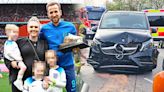 Hero nanny saved Harry Kane's kids in car smash after calmly stopping Mercedes