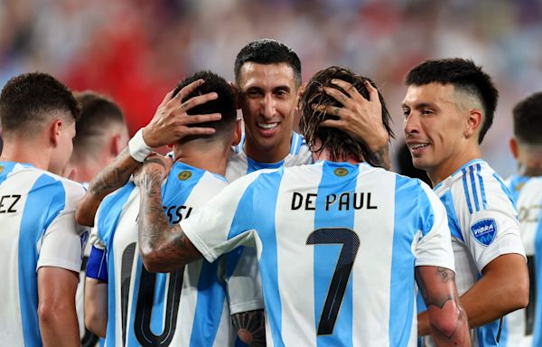 Lionel Messi and Argentina rejoice in their greatest national team of all time